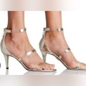 Flash Your Mellons! Tamara Mellon frontline 75 kitten heel sandals, 